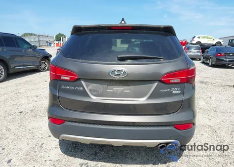 2013 Hyundai Santa Fe Sport 2.0T from USA, damaged, VIN 5XYZWDLA5DG078047